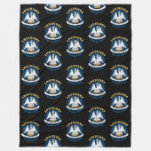 LOUISIANA PELICAN STAAT FLAG FLEECEDECKE (Vorderseite)