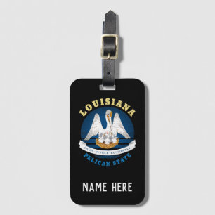 LOUISIANA PELICAN STAAT FLAG GEPÄCKANHÄNGER