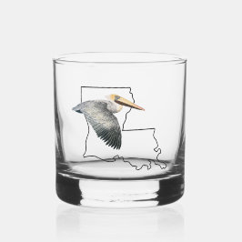 Louisiana Pelican Whiskey Glass Whiskyglas