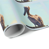 Louisiana-Pelikan Geschenkpapier (Rolleneckpunkt)