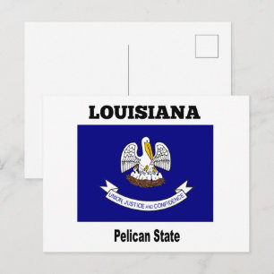 Louisiana, Pelikan-Staat, Postkarte