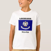 Louisiana, Pelikanischer Staat T-Shirt (Vorderseite)