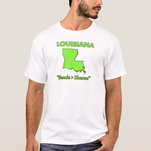 Louisiana - Perlen > Schade T-Shirt (Vorderseite)