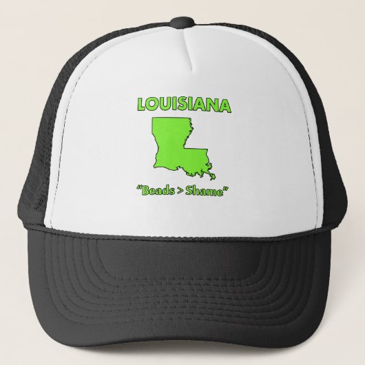 Louisiana - Perlen > Schade Truckerkappe (Vorderseite)