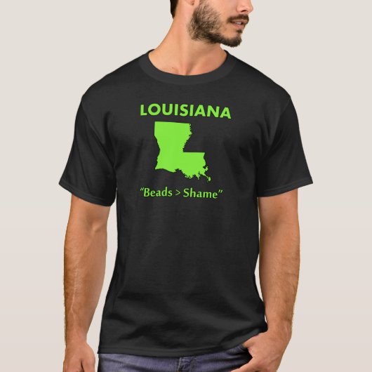 Louisiana - Perlen > Schande T-Shirt (Vorderseite)