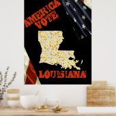 LOUISIANA POSTER (Küche)