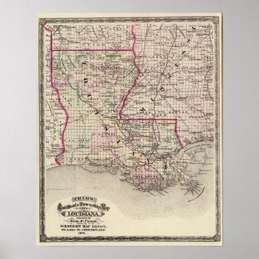 Louisiana Poster (Vorne)