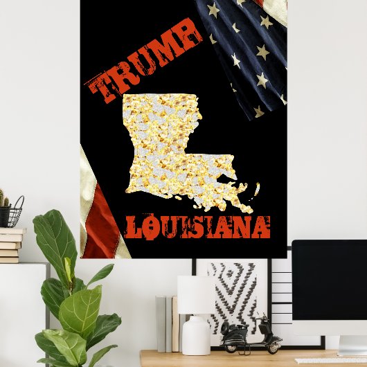 LOUISIANA POSTER (Heimbüro)