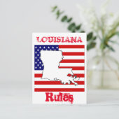 Louisiana Postkarte (Stehend Vorderseite)