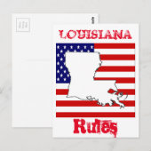 Louisiana Postkarte (Vorne/Hinten)