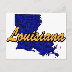 Louisiana Postkarte