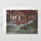 Louisiana Postkarte (Vorne/Hinten)
