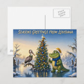 Louisiana Postkarte (Vorne/Hinten)