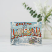 LOUISIANA Postkarte (Stehend Vorderseite)