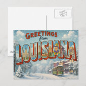 LOUISIANA Postkarte (Vorne/Hinten)