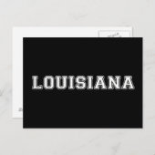 Louisiana Postkarte (Vorne/Hinten)