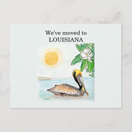 Louisiana Postkarte (Vorderseite)