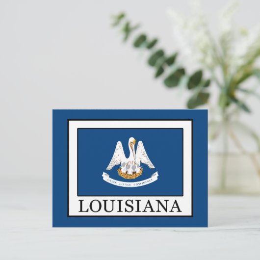 Louisiana Postkarte (Stehend Vorderseite)