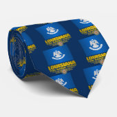 Louisiana Pride Krawatte (Gerollt)