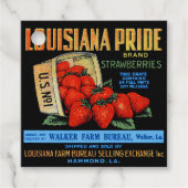 Louisiana Pride Strawberries Geschenkanhänger (Vorderseite)