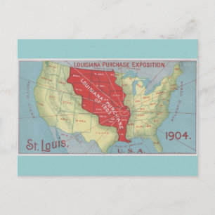 Louisiana Purchase Postkarte