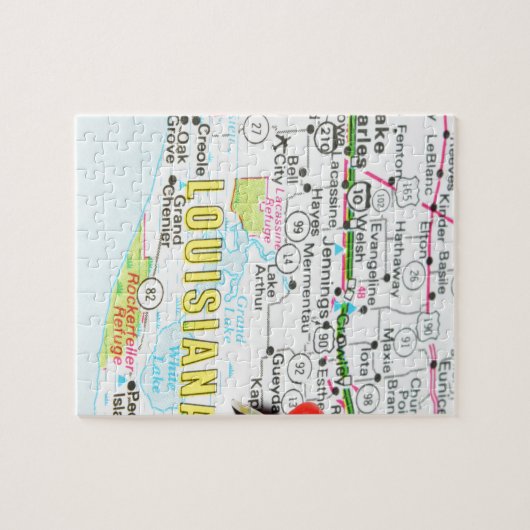 Louisiana Puzzle (Horizontal)
