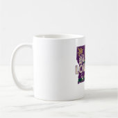 Louisiana Retro Staat Silhouette Kaffeetasse (Links)