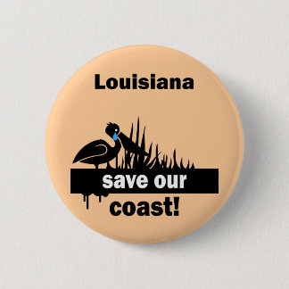Louisiana retten unsere Küste Button