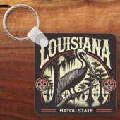 Louisiana Schlüsselanhänger (Vorderseite)