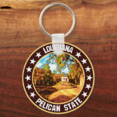 Louisiana Schlüsselanhänger (Rückseite)