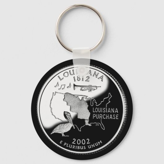 LOUISIANA SCHLÜSSELANHÄNGER (Vorderseite)