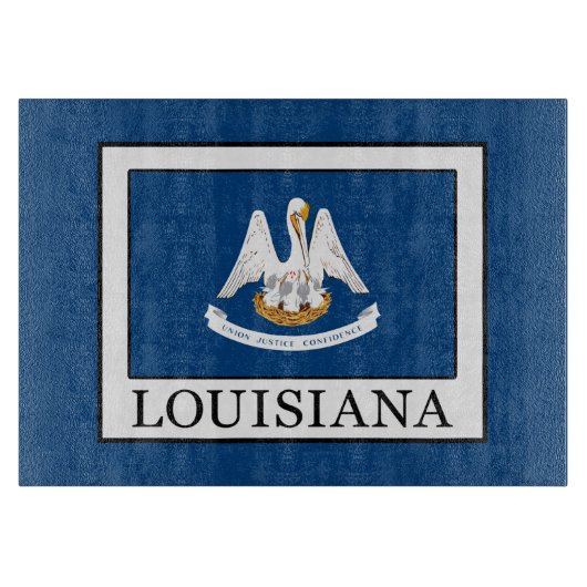 Louisiana Schneidebrett (Vorderseite)