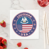 Louisiana Serviette (Beispiel)