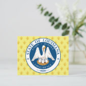 Louisiana Siegel Postkarte (Stehend Vorderseite)