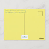 Louisiana Siegel Postkarte (Rückseite)