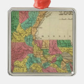 Louisiana Silbernes Ornament (Vorne)