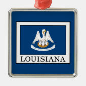 Louisiana Silbernes Ornament (Vorne)