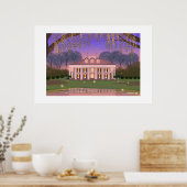Louisiana Southern Mansion House Große Print Poster (Küche)