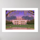 Louisiana Southern Mansion House Große Print Poster (Vorne)