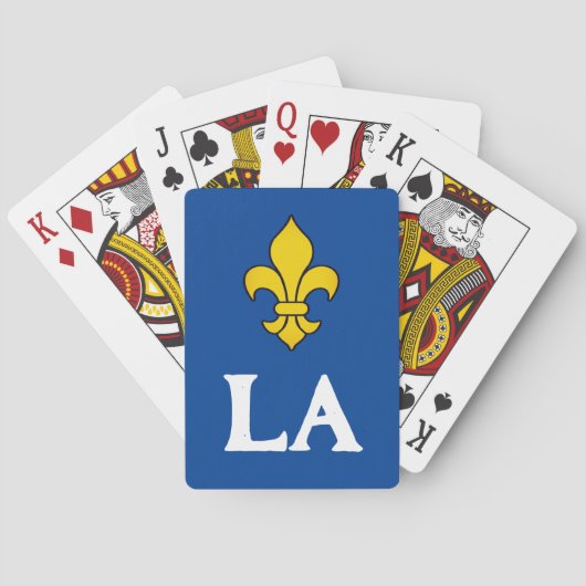 Louisiana Spielkarten (Rückseite)