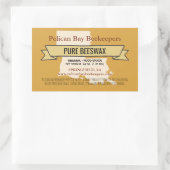 Louisiana Staat Honey Product Rectangle Stickers (Tasche)
