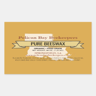 Louisiana Staat Honey Product Rectangle Stickers