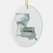 Louisiana Staat Illustration Keramik Ornament (Rechts)