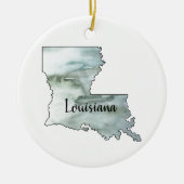 Louisiana Staat Illustration Keramik Ornament (Vorne)