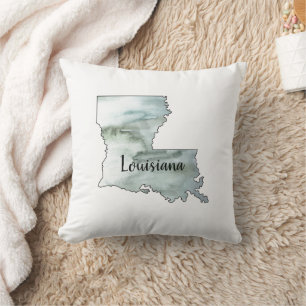 Louisiana Staat Illustration Malerei Kissen