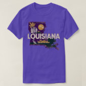 Louisiana Staat TShirt (Design vorne)