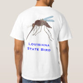 Louisiana-Staats-Vogel T-Shirt (Rückseite)