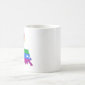 Louisiana Staatsstolz LGBTQ Progress Prix Kaffeetasse (Mittel)