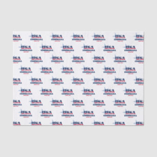 Louisiana Staatsstolz Tissue Paper Seidenpapier