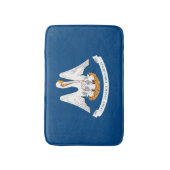Louisiana State Flag Design Badematte (Vorderseite Vertikal)